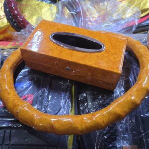 kit housse de volant & boîte à mouchoirs