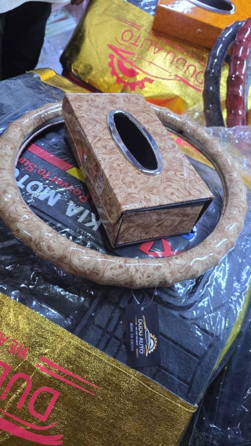 kit housse de volant & boîte à mouchoirs kit housse de volant & boîte à mouchoirs